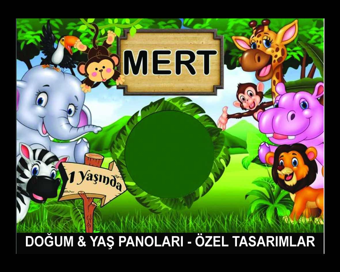 Doğum-Yaş G&uuml;n&uuml; Panoları-&Ouml;zel Tasarımlar